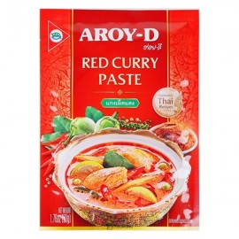 Паста Карри красная в пакетике 50 г AROY-D 113420