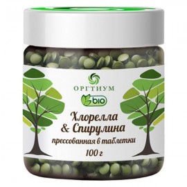 Хлорелла & Спирулина таблетки 100 г ОРГТИУМ 1134232