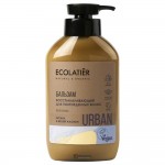 Бальзам для поврежденных волос восстанавливающий Аргана и белый жасмин 600 мл ECOLATIER 1134253