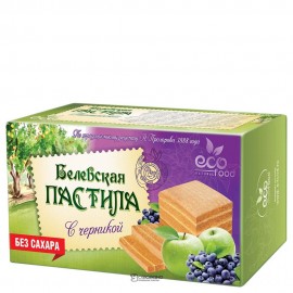 Пастила Белёвская с черникой 100 г ECOFOOD 1134273