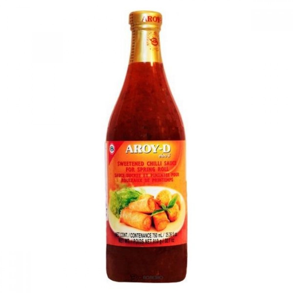 Сладкий соус чили для спринг роллов 910 мл AROY-D 113427