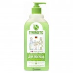 Средство биоразлагаемое для мытья посуды детских игрушек с ароматом яблока 500 мл SYNERGETIC 1134281