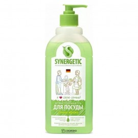 Средство биоразлагаемое для мытья посуды детских игрушек с ароматом яблока 500 мл SYNERGETIC 1134281