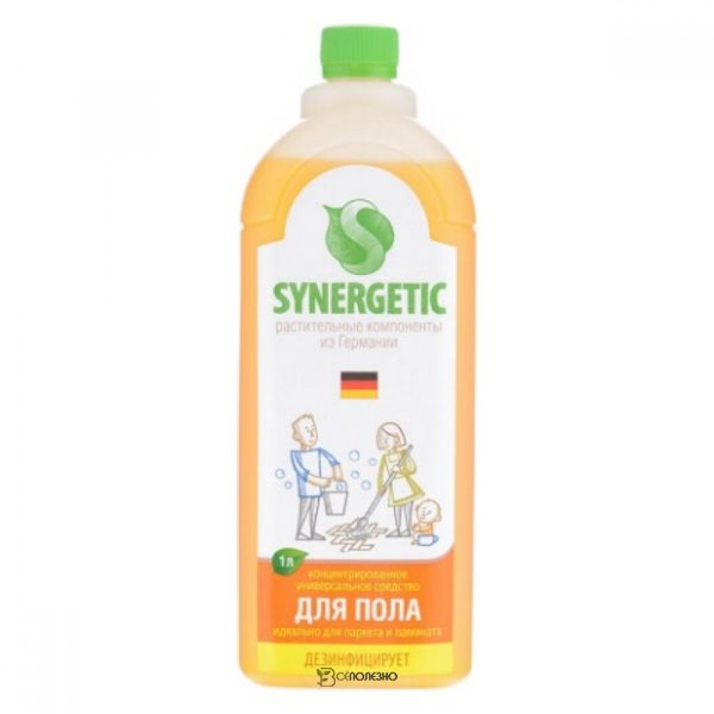 Средство универсальное биоразлагаемое для мытья поверхностей 1000 мл SYNERGETIC 1134282