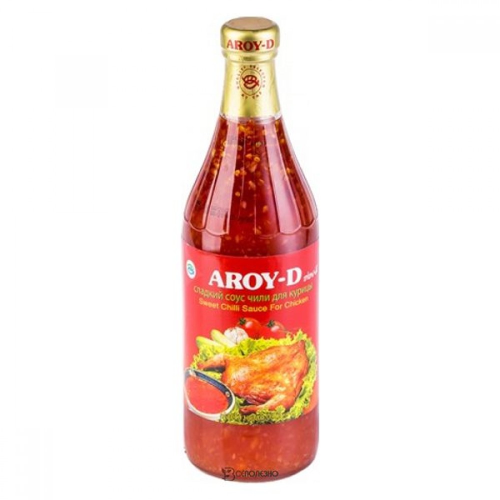 Сладкий соус чили для курицы 920 мл AROY-D 113428
