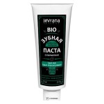 Зубная паста био супермятная Hard mint & black charcoal & papain 75 мл LEVRANA 1134294