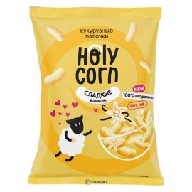 Палочки кукурузные Ваниль сладкие 50 г HOLY CORN 1134644