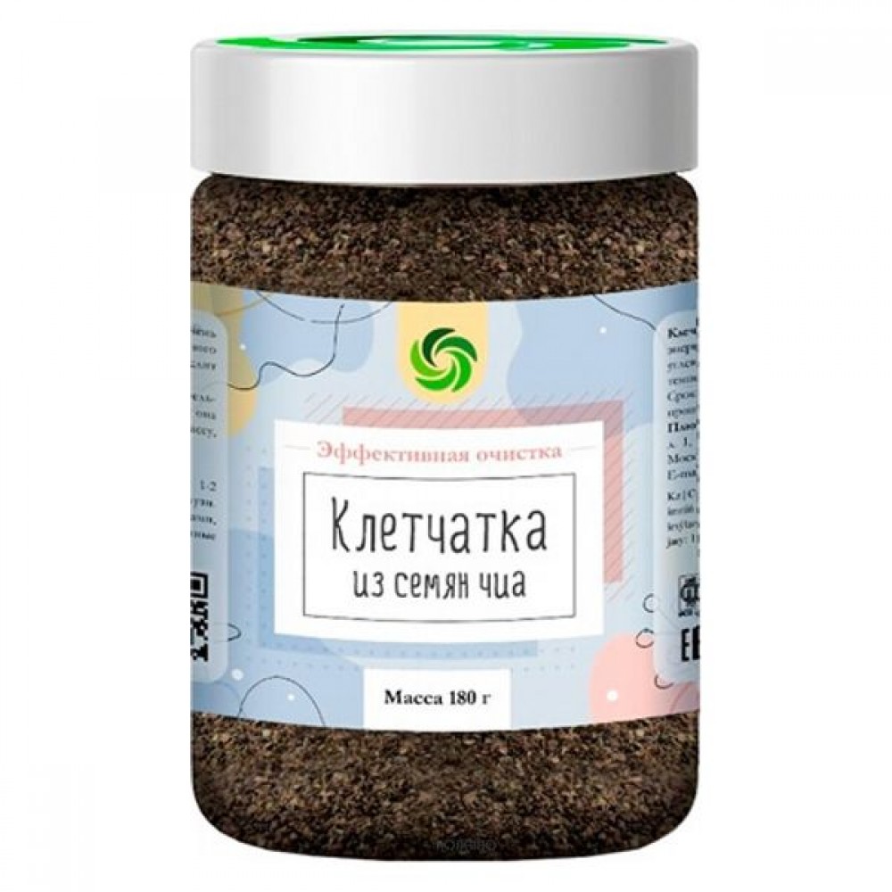 Клечатка из семян чиа 180 г ОРГТИУМ 1134649