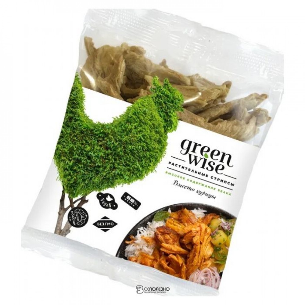 Растительные стрипсы вместо курицы 150 г GREENWISE 113464