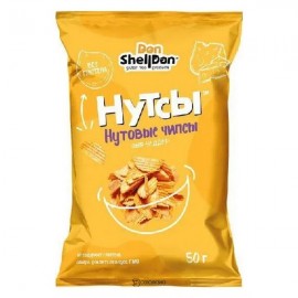Безглютеновые чипсы со вкусом Сыр Чеддер 50 г НУТСЫ 1134657
