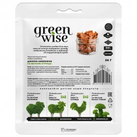 Продукт растительный вяленый курица 36 г GREENWISE 113465