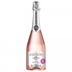 Вино газированное виноградное Rose безалкогольное розовое полусладкое до 0.5% 750 мл CASA PETRU 1134996