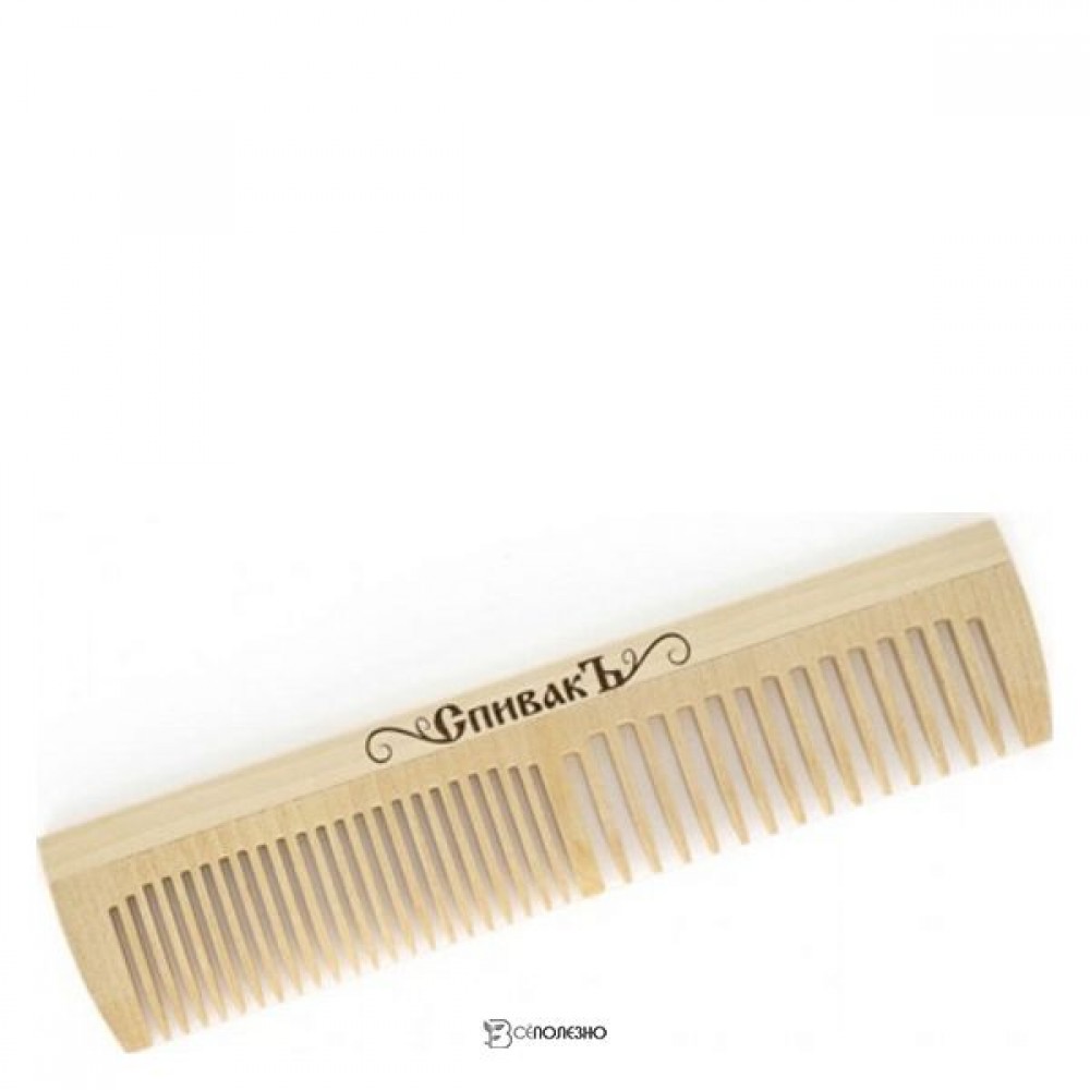 Гребень деревянный комбинированный 10 г СПИВАКЪ 1135026