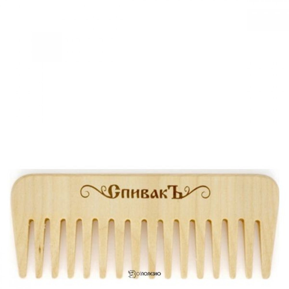 Гребень деревянный массажный 50 г СПИВАКЪ 1135027