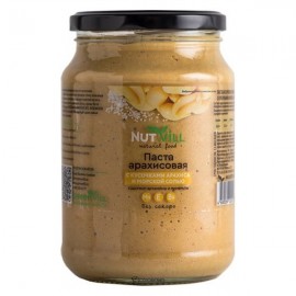 Паста арахисовая с кусочками арахиса и морской солью 700 г NUT VILL 1135141