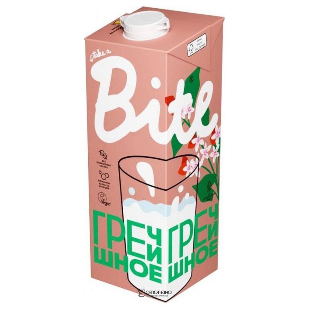 Напиток Гречишный ультрапастеризованный 1000 мл BITE 1135158