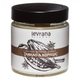 Свеча массажная Какао и корица 200 г LEVRANA 1135160