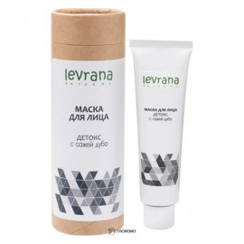 Маска для лица Детокс с сажей японского дуба 50 мл LEVRANA 1135171