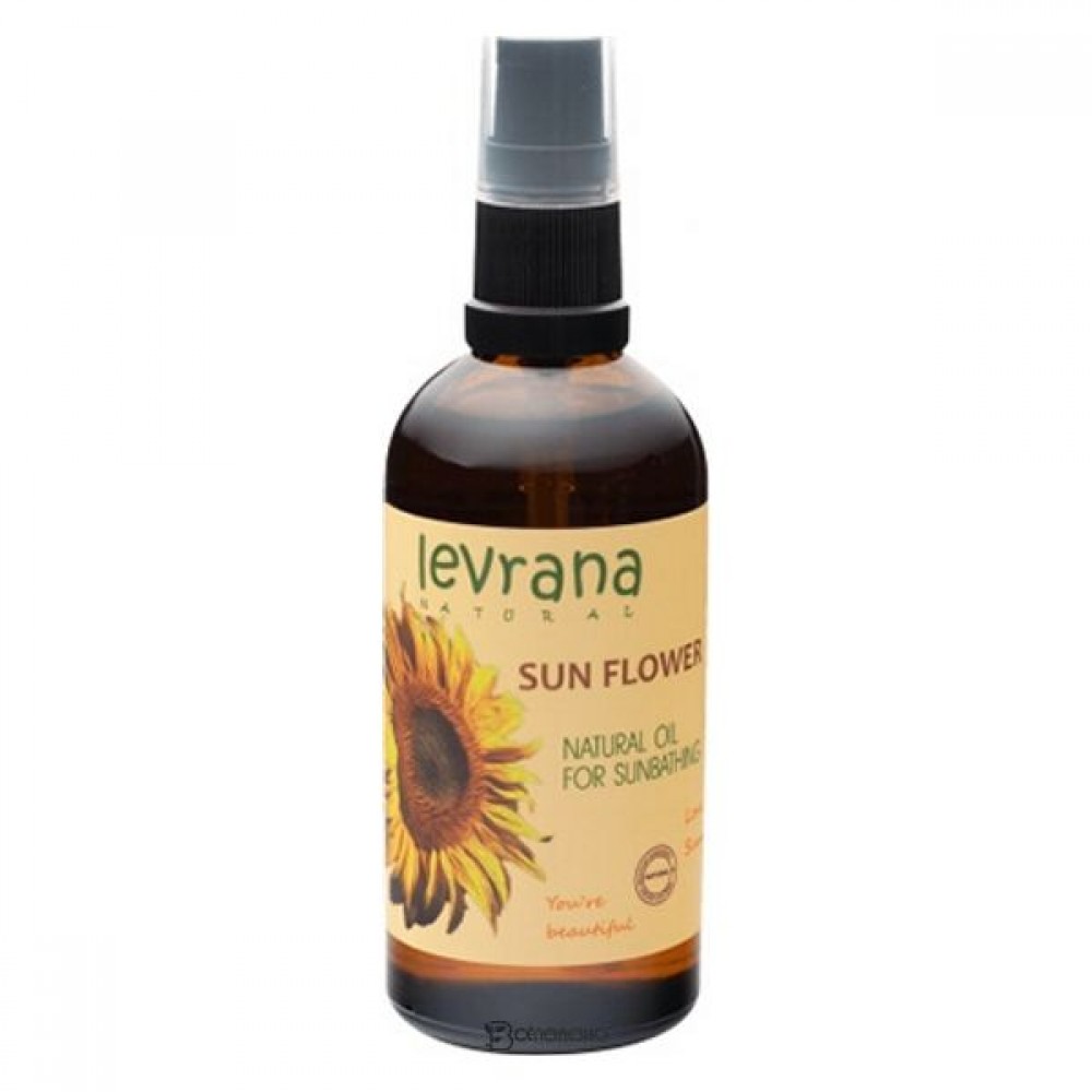 Масло для загара Подсолнух 100 мл LEVRANA 1135180