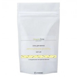 Соль морская для ванн Французская ваниль 1000 г OZ! ORGANICZONE 1135310