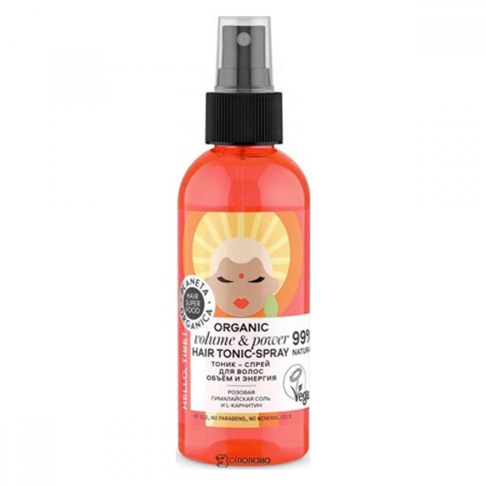 Тоник-спрей для волос Объем и энергия 170 мл PLANETA ORGANICA 1135422