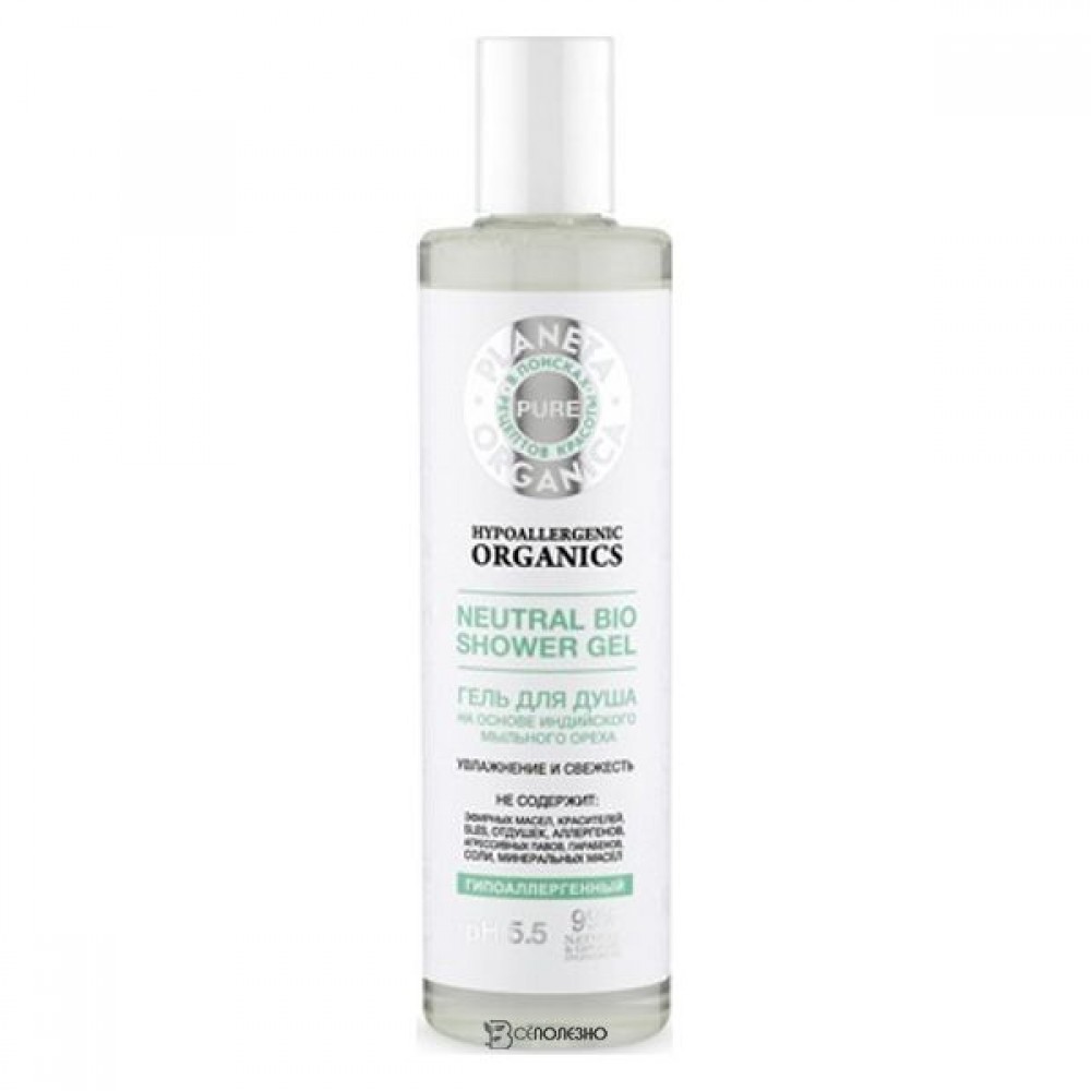 Гель для душа Увлажнение и свежесть 280 мл PLANETA ORGANICA 1135443