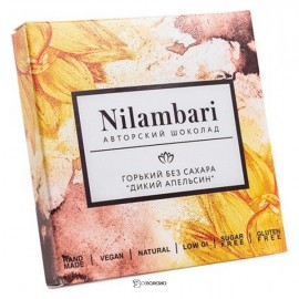 Шоколад горький Дикий апельсин без сахара 65 г NILAMBARI 1135451