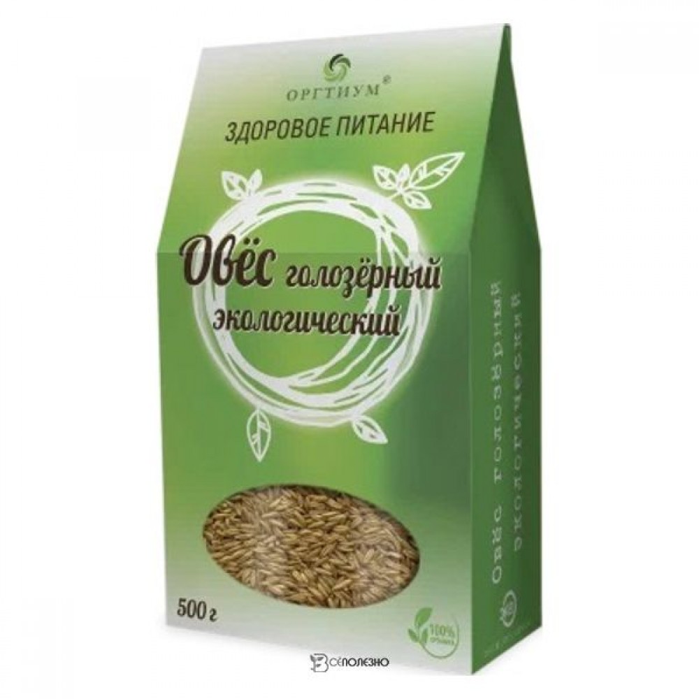 Овёс голозёрный 500 г ОРГТИУМ 1135498