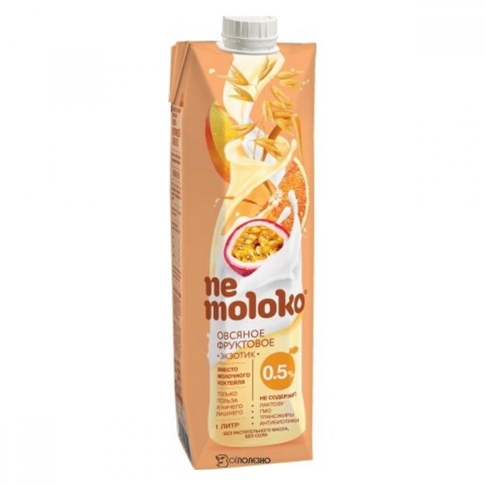 Напиток овсяный Экзотик фруктовый 1000 мл NEMOLOKO 1135596