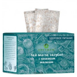 Чай голубой Матча латте с кокосовым молоком саше 150 г ОРГТИУМ 1135639