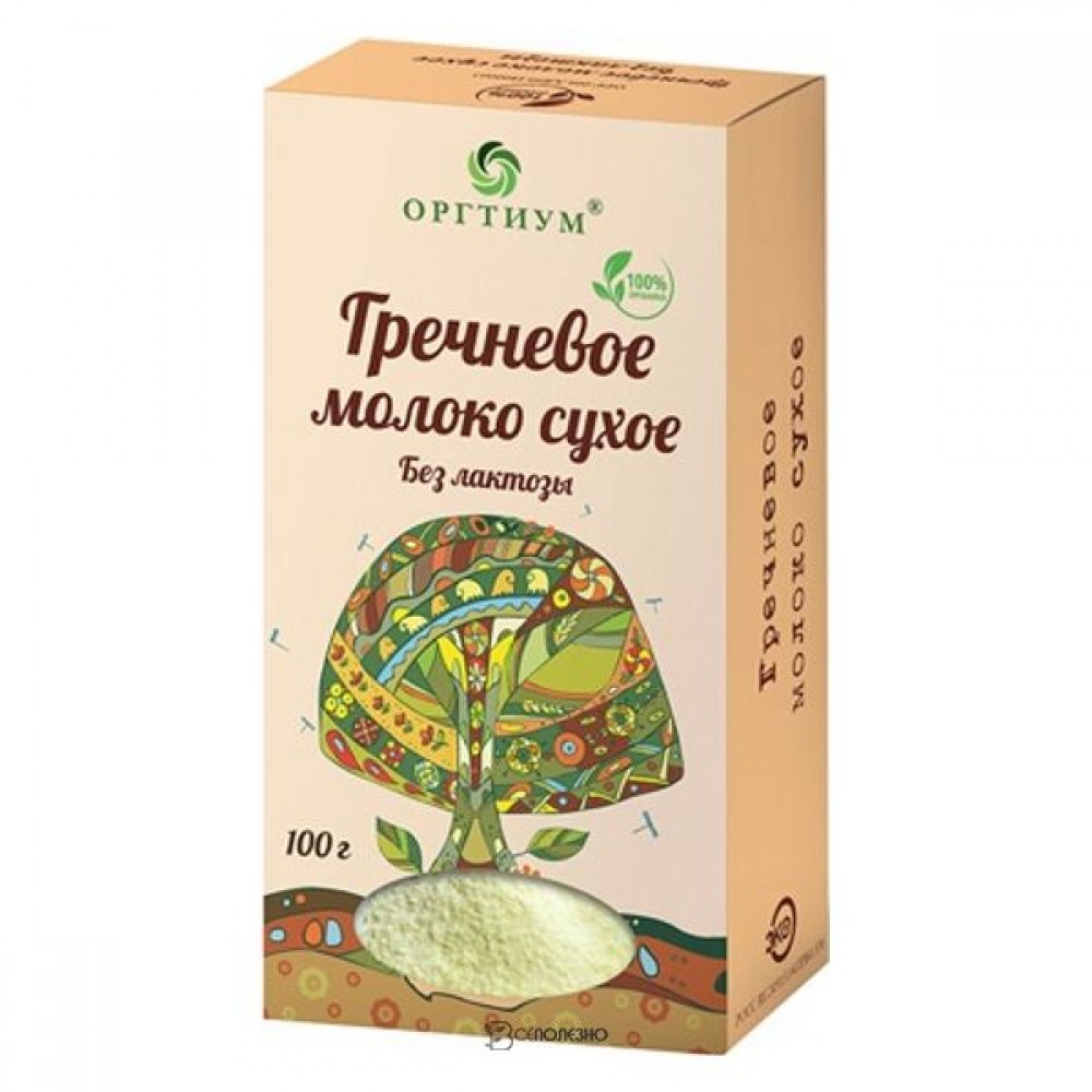 Молоко Гречневое сухое 100 г ОРГТИУМ 1135660