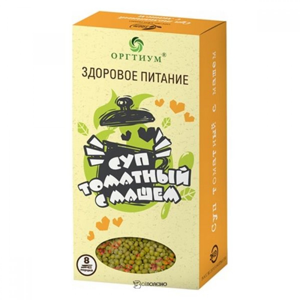 Суп томатный с машем 180 г ОРГТИУМ 1135662