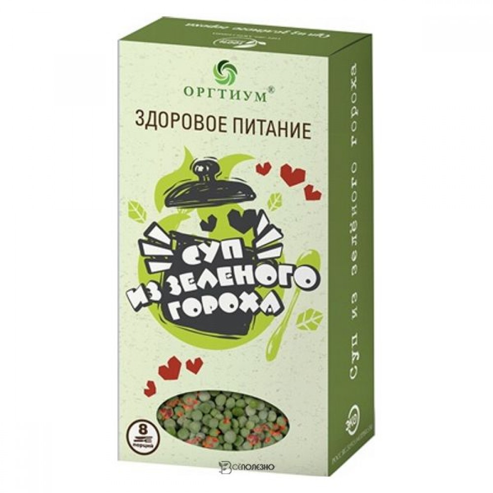 Суп из зелёного гороха 180 г ОРГТИУМ 1135663