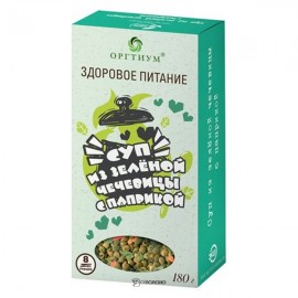 Суп из зелёной чечевицы с паприкой 180 г ОРГТИУМ 1135664