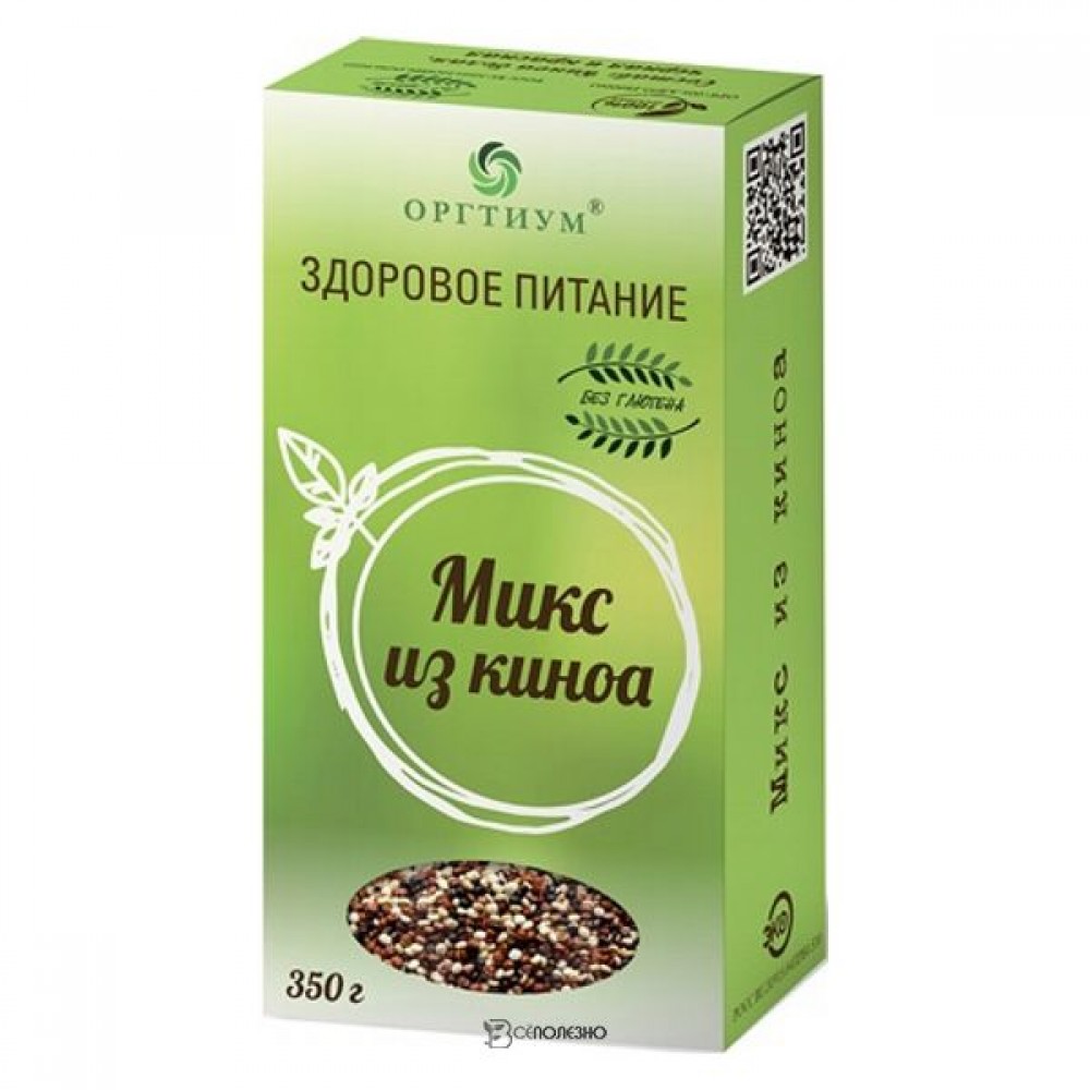 Микс из киноа 350 г ОРГТИУМ 1135684