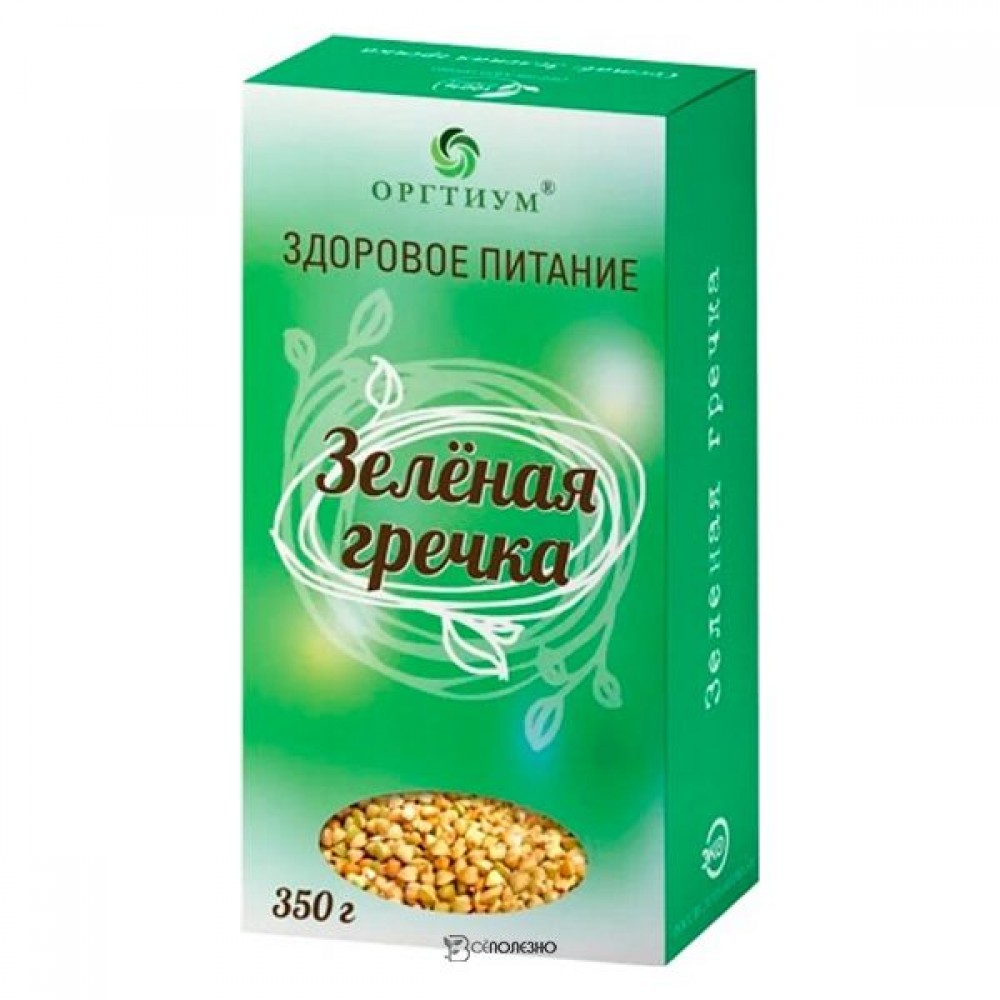 Гречка зелёная экологическая 350 г ОРГТИУМ 1135687