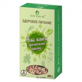 Микс киноа экологического с ароматными травами 175 г ОРГТИУМ 1135702