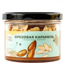 Карамель ореховая с миндальными лепестками 190 мл НАСТИН СЛАСТИН 1135711