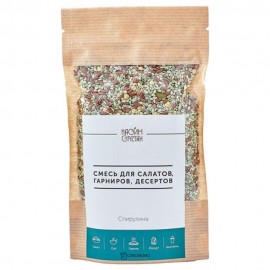 Смесь для салатов гарниров десертов Спирулина 100 г НАСТИН СЛАСТИН 1135729