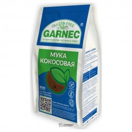 Мука кокосовая без глютена 300 г ГАРНЕЦ 113572