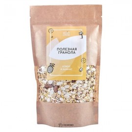 Полезная Гранола Кокос и ананас 250 г НАСТИН СЛАСТИН 1135736