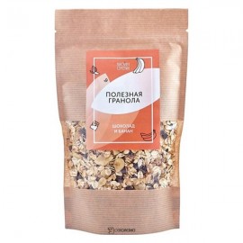 Полезная Гранола Шоколад и банан 250 г НАСТИН СЛАСТИН 1135740