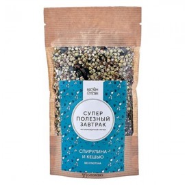 Суперполезный завтрак Спирулина и кешью 120 г НАСТИН СЛАСТИН 1135749