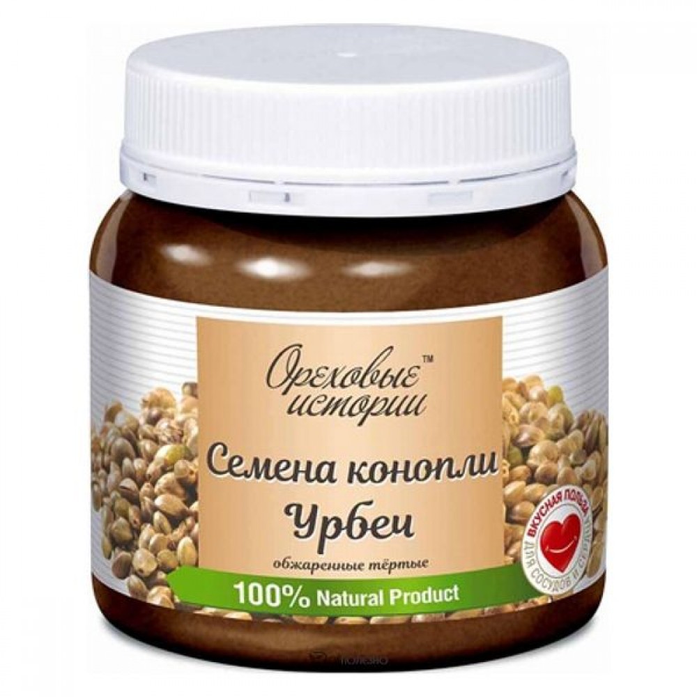 Урбеч из обжаренных семян конопли 300 г ОРЕХОВЫЕ ИСТОРИИ 1135752