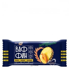 Вафли в молочном шоколаде Ананас и абрикос 50 г ВАСТЭКО 1135763