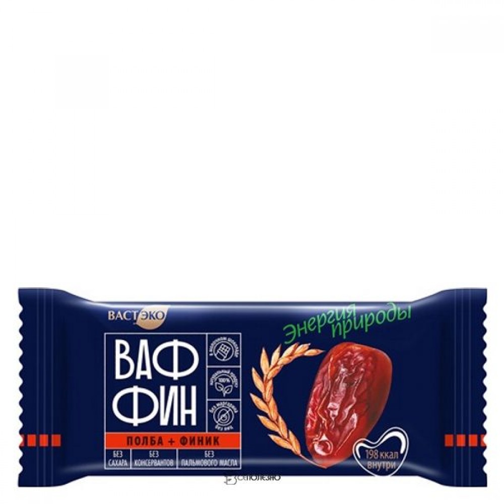 Вафли в молочном шоколаде Финик 50 г ВАСТЭКО 1135766