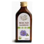 Масло Льняное 250 мл КОМПАС ЗДОРОВЬЯ 113576
