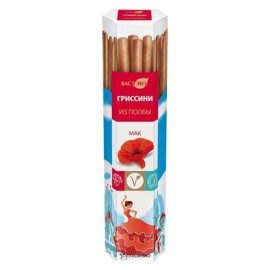 Гриссини из полбы Мак без сахара 100 г ВАСТЭКО 1135772