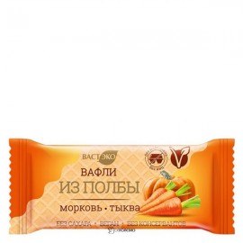 Вафли из полбы Морковь-тыква 30 г ВАСТЭКО 1135783