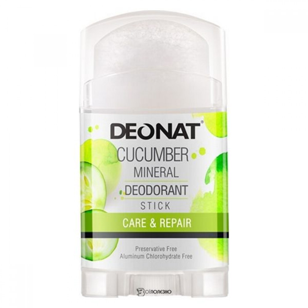 Дезодорант-кристалл с экстрактом огурца 100 г DEONAT 1135790
